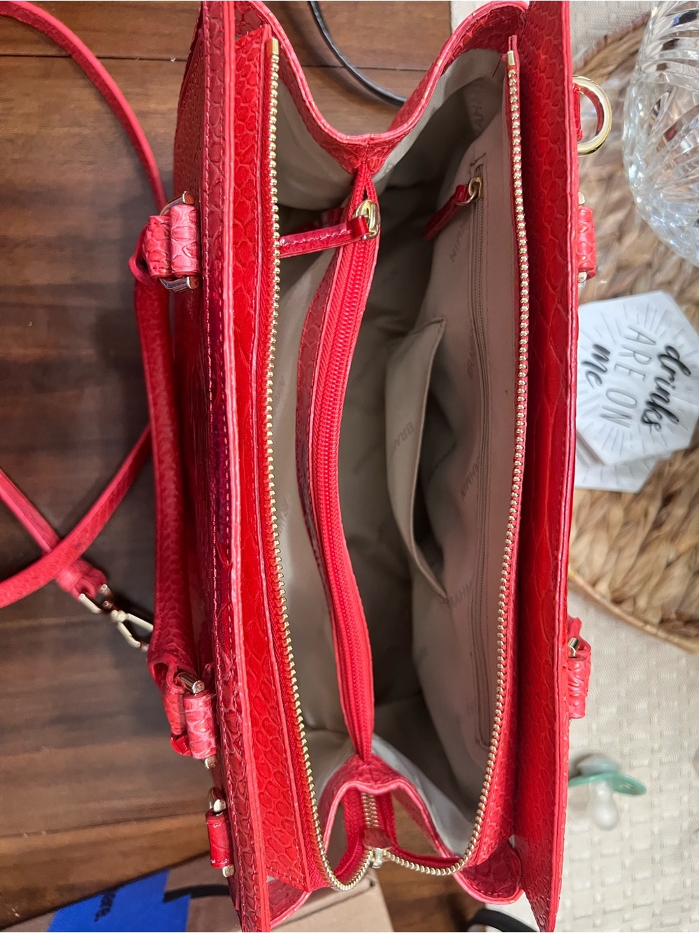 Brahmin Small Finley - Flame Calimero - Picture 4 of 6